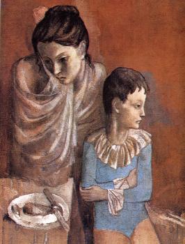 Pablo Picasso : Mother and child (Baladins)